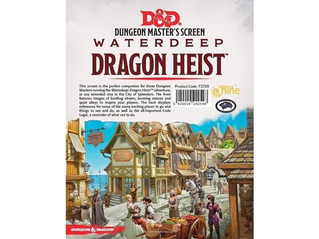 DM screen waterdeep: dragon heist